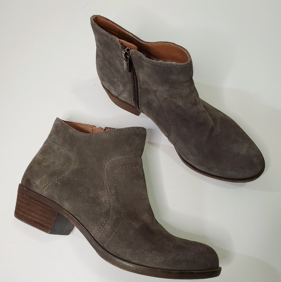 Lucky Brand Shoes - Lucky  Brand  Suede/Leather  Booties